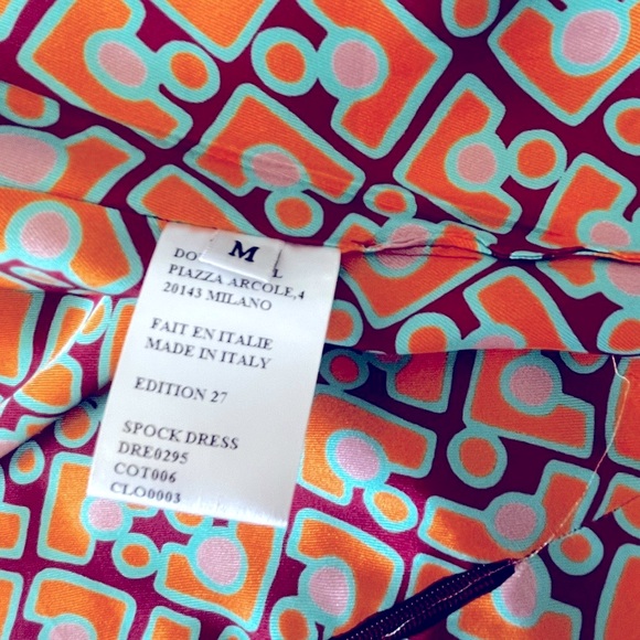 La DoubleJ Mini Dress, Reversible with 1970 inspired Size M - Picture 6 of 7